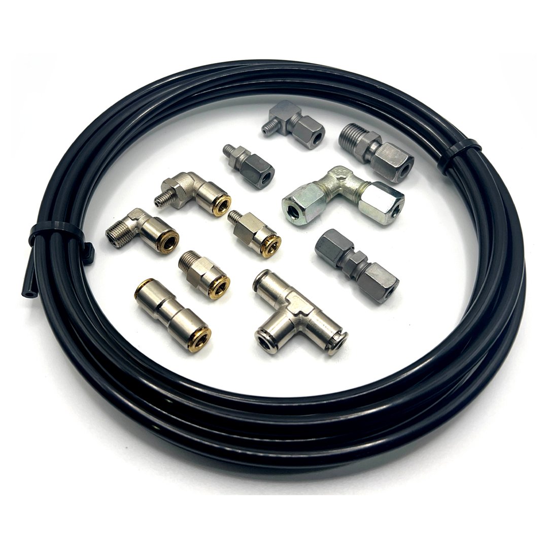 6mm Nylon Tube and Fittings (Compression and Push in Fittings)