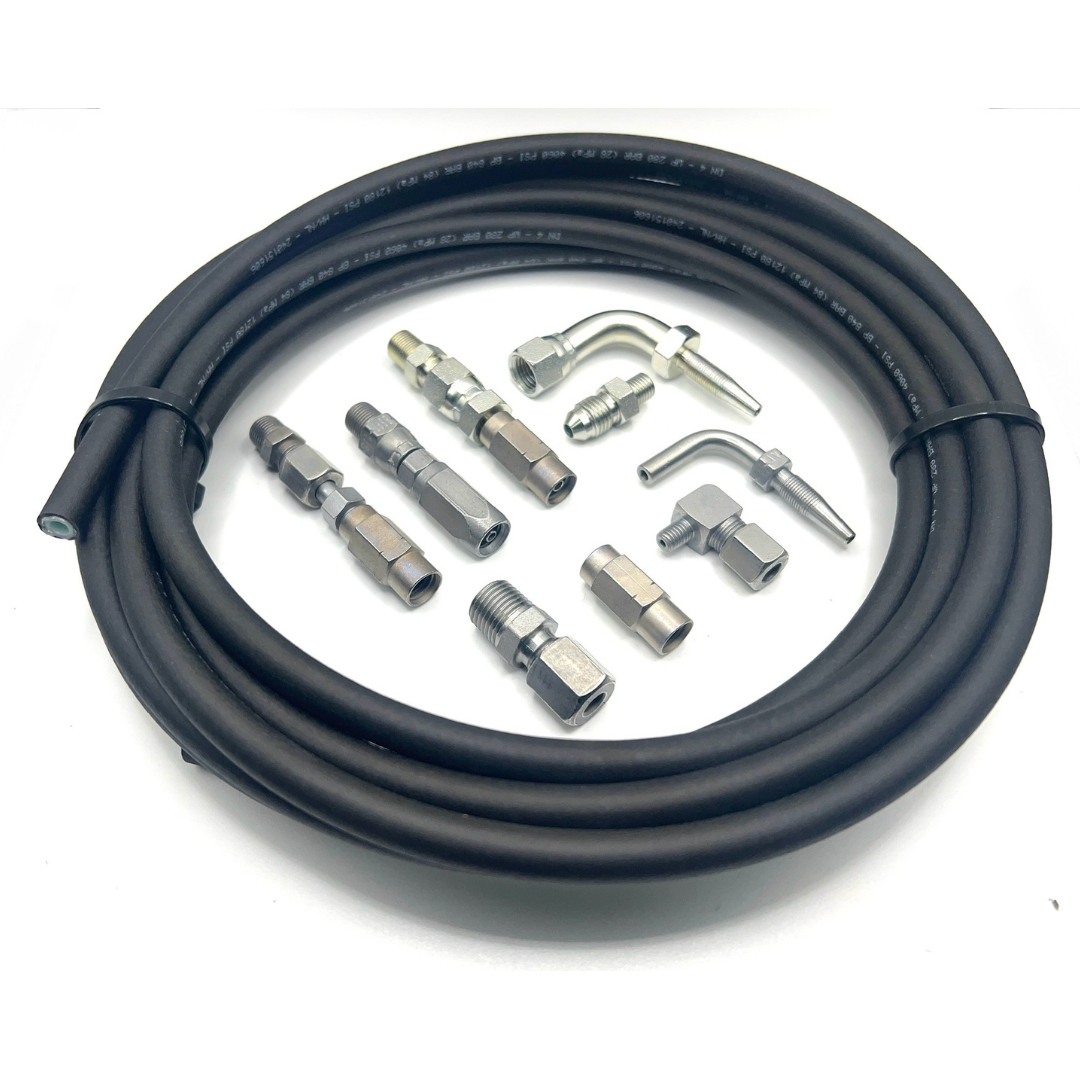 8.6mm High Pressure Hose and Fittings