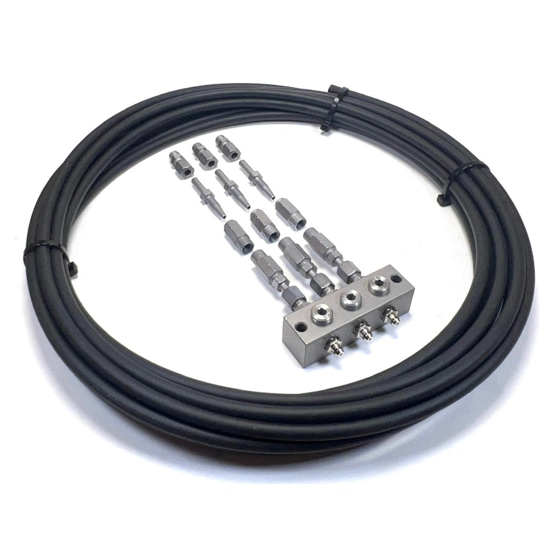 DIY High Pressure Remote Grease Line Kits with Hose Studs - upto 12m (40ft)